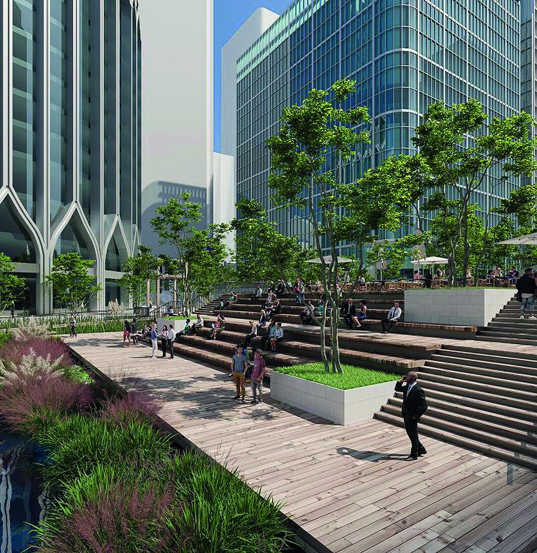 Harcourt Gardens, South Quay Plaza 4
